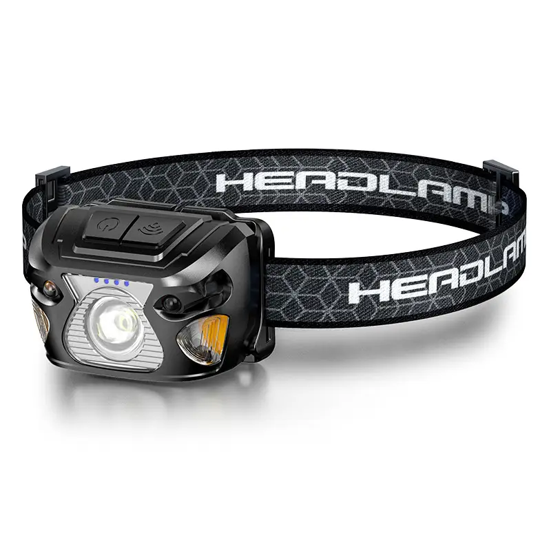 Rechargeable LED Headlamp with Digital Display 100lm - Image 2
