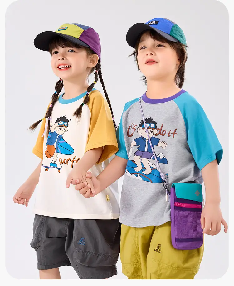 Doodle Kids T-Shirt 7A Protection Summer Boys — feature 13