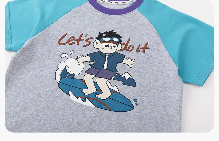 Doodle Kids T-Shirt 7A Protection Summer Boys — feature 21
