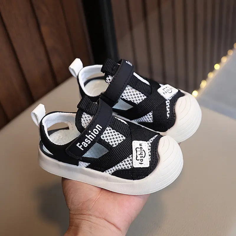Baby Sandals Summer Hollow Breathable Mesh Sports Shoes