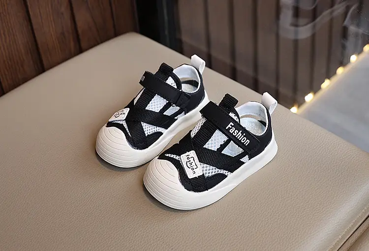 Baby Sandals Summer Hollow Breathable Mesh Sports Shoes — feature 11