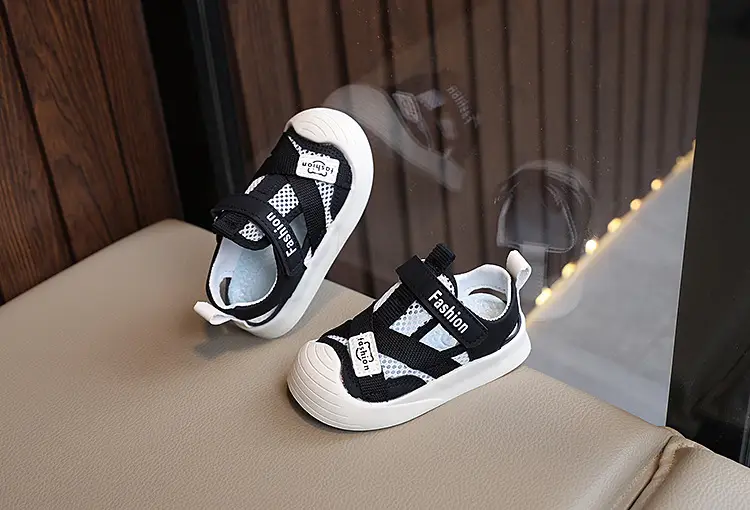 Baby Sandals Summer Hollow Breathable Mesh Sports Shoes — feature 12