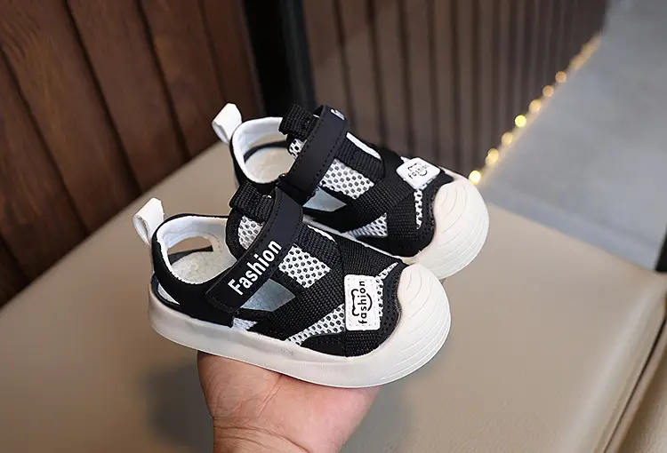 Baby Sandals Summer Hollow Breathable Mesh Sports Shoes — feature 13
