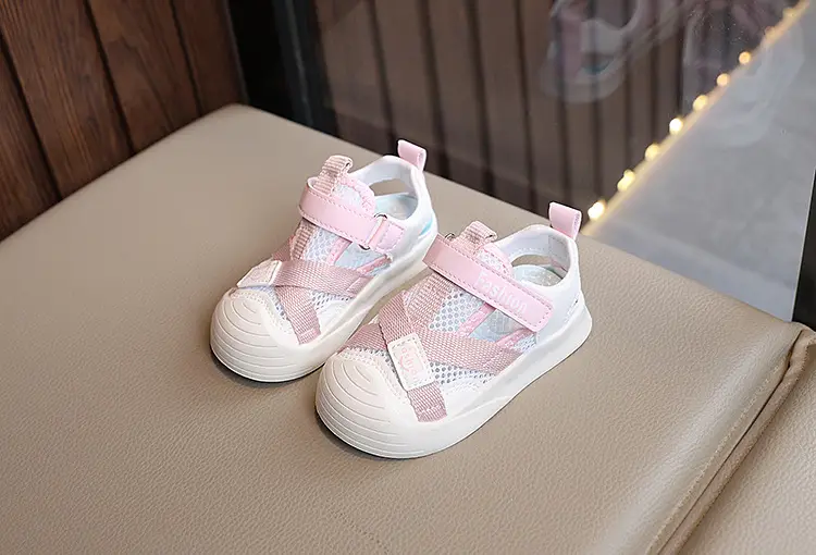Baby Sandals Summer Hollow Breathable Mesh Sports Shoes — feature 15