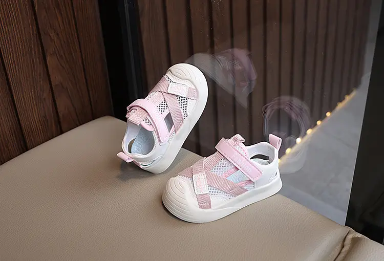 Baby Sandals Summer Hollow Breathable Mesh Sports Shoes — feature 16