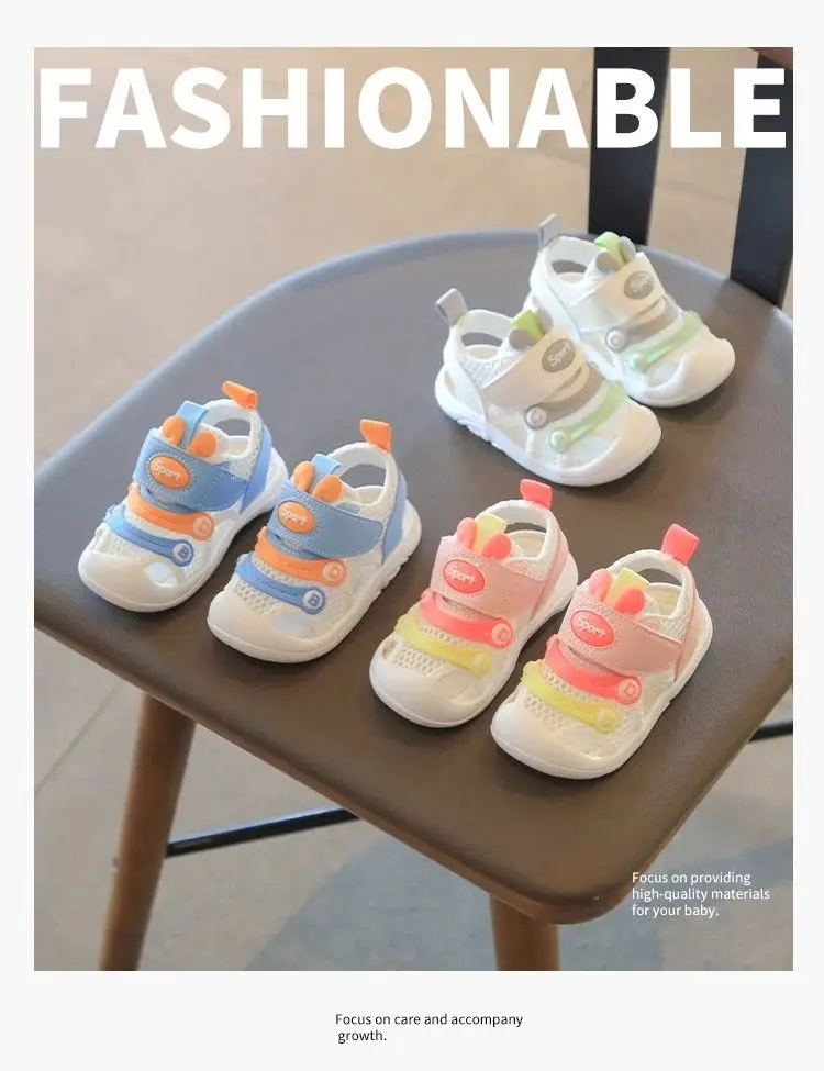 Baby Toddler Sandals Soft Bottom Breathable Non-Slip 01-3Y — feature 1