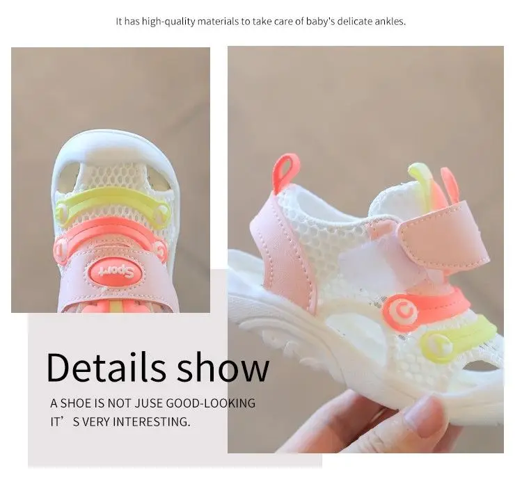 Baby Toddler Sandals Soft Bottom Breathable Non-Slip 01-3Y — feature 8