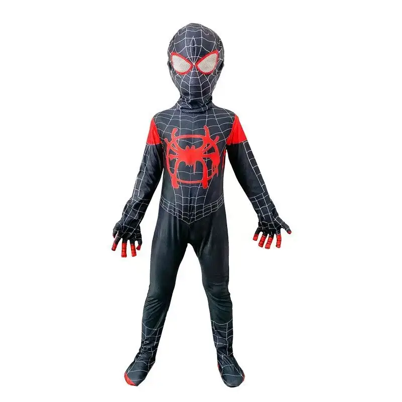 Spider-Man Tights Child jumpsuit cos Costume Extraordinary Expedition Miles Halloween Spider-Man