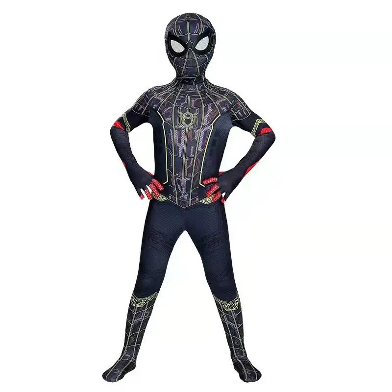 Spider-Man Tights Child jumpsuit cos Costume Extraordinary Expedition Miles Halloween Spider-Man