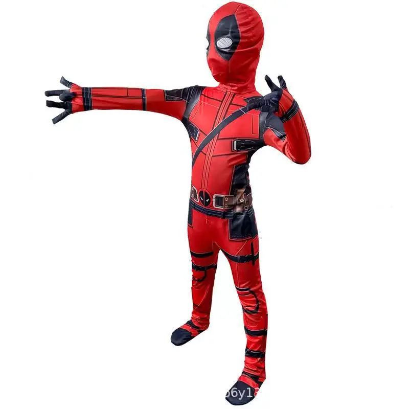 Spider-Man Tights Child jumpsuit cos Costume Extraordinary Expedition Miles Halloween Spider-Man