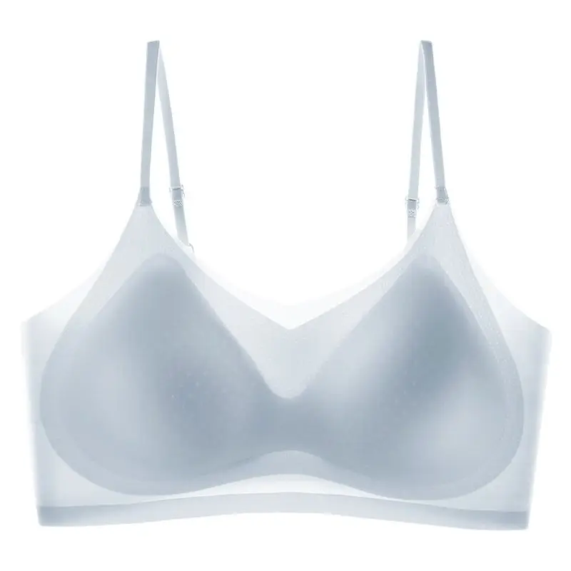Traceless Ultra-thin Women's Sling without Steel Ring Fixed Cup Beauty Vest Top-up Anti-adjustable Strapless Bra for Girls - Image 9