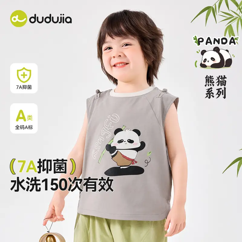 Doodle Kids Sleeveless Vest Summer Wear 100% Cotton