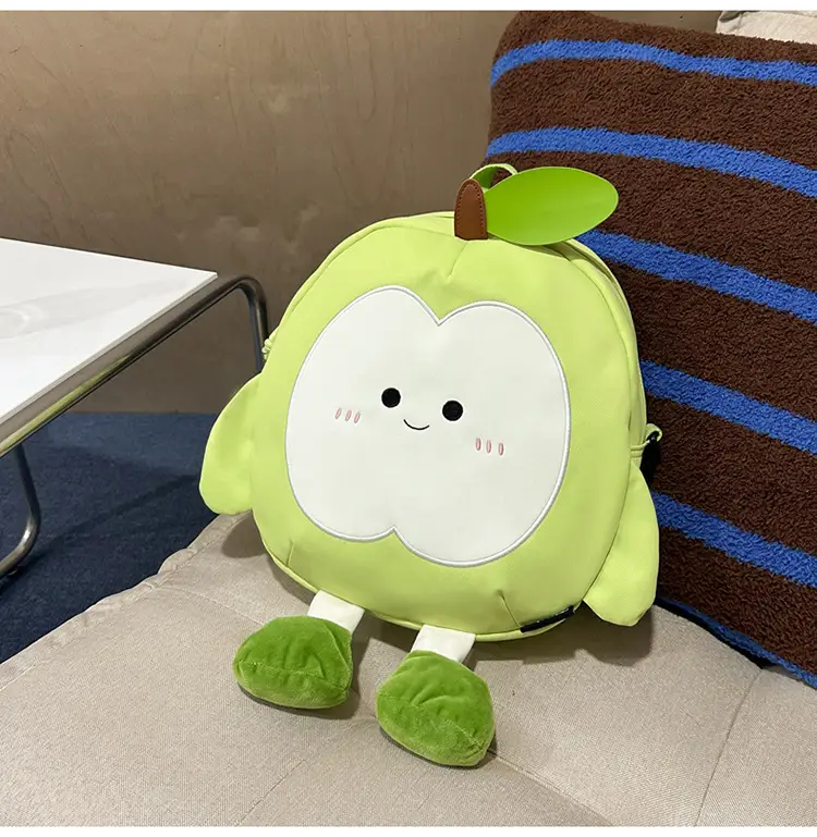 Apple Style Women's Shoulder Bag Travel Backpack New Canvas - Image 8