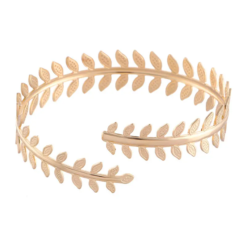 European and American Baroque Personality Street Beat Arm Ring Retro Note Multi-layer Bracelet Metal Open Bracelet Arm Band Manufacturers