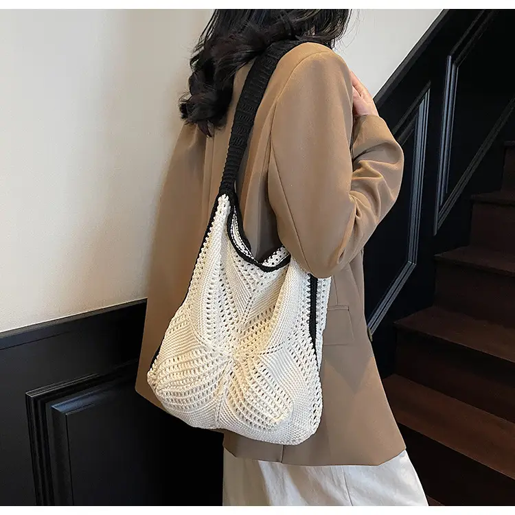 Hollow Out Artistic Handbag for Women Beach Casual Luggage — feature 24