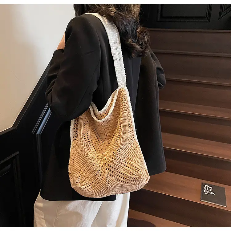 Hollow Out Artistic Handbag for Women Beach Casual Luggage — feature 28