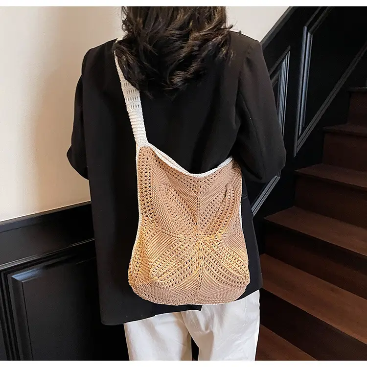 Hollow Out Artistic Handbag for Women Beach Casual Luggage — feature 29