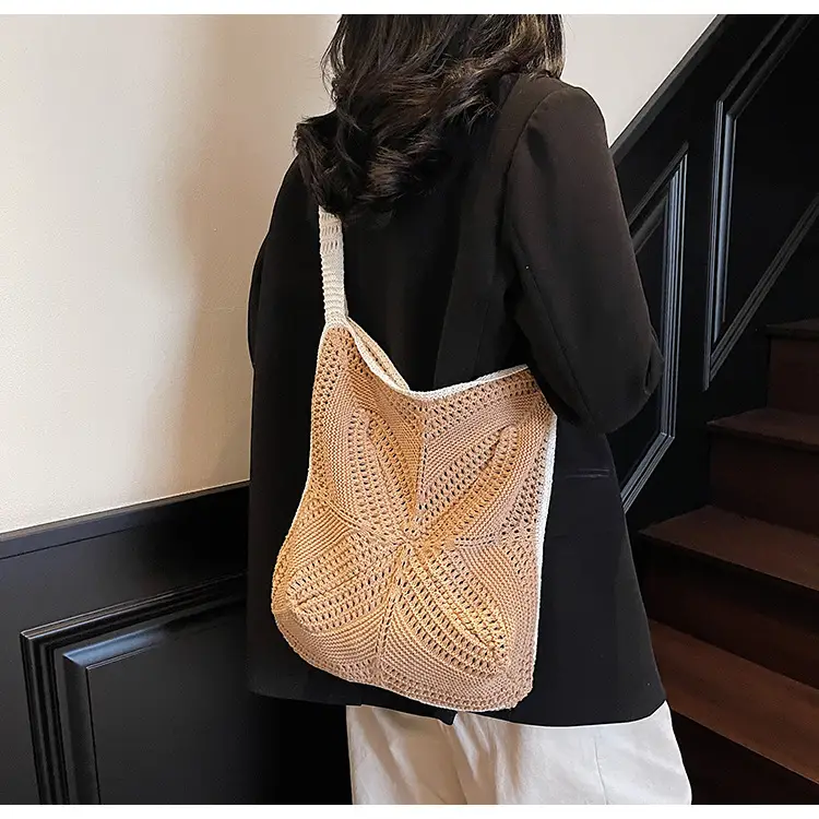 Hollow Out Artistic Handbag for Women Beach Casual Luggage — feature 30