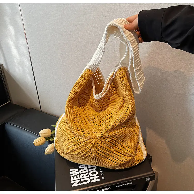 Hollow Out Artistic Handbag for Women Beach Casual Luggage — feature 8