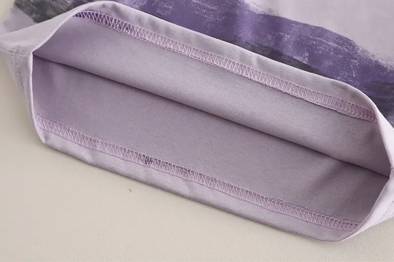 Children's Purple Striped T-Shirt Shorts Set for Boys 2025 — feature 13