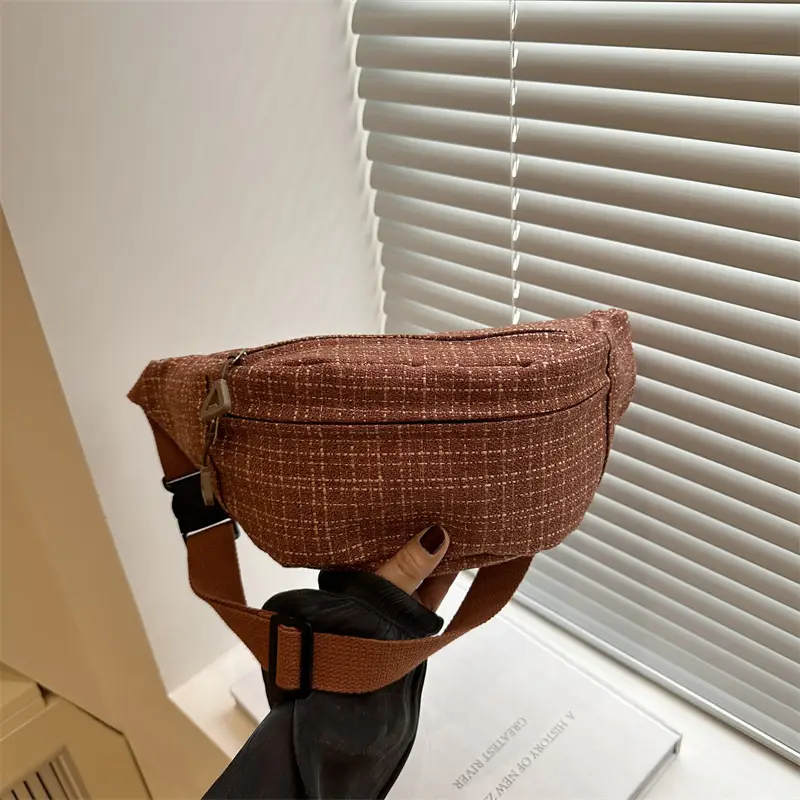 Women's Lightweight Crossbody Chest Bag with Adjustable Strap - Image 10