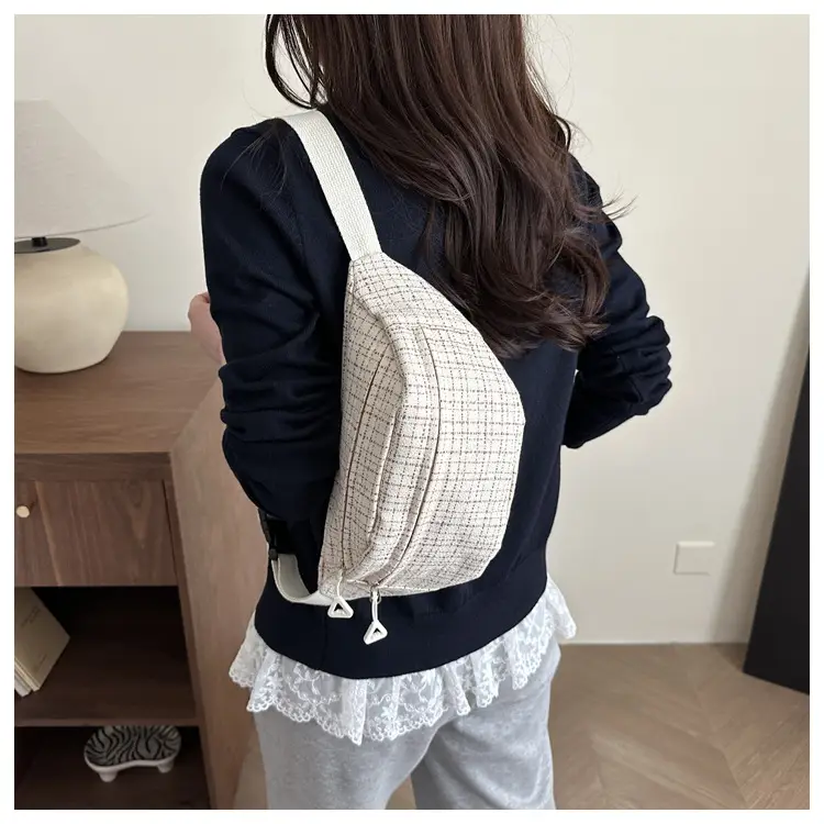 Women's Lightweight Crossbody Chest Bag with Adjustable Strap — feature 23