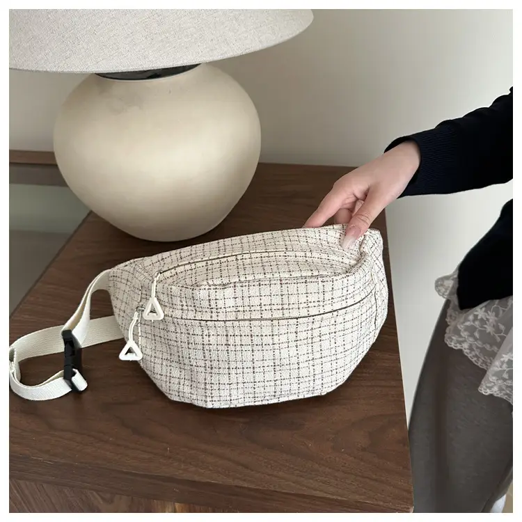 Women's Lightweight Crossbody Chest Bag with Adjustable Strap — feature 24