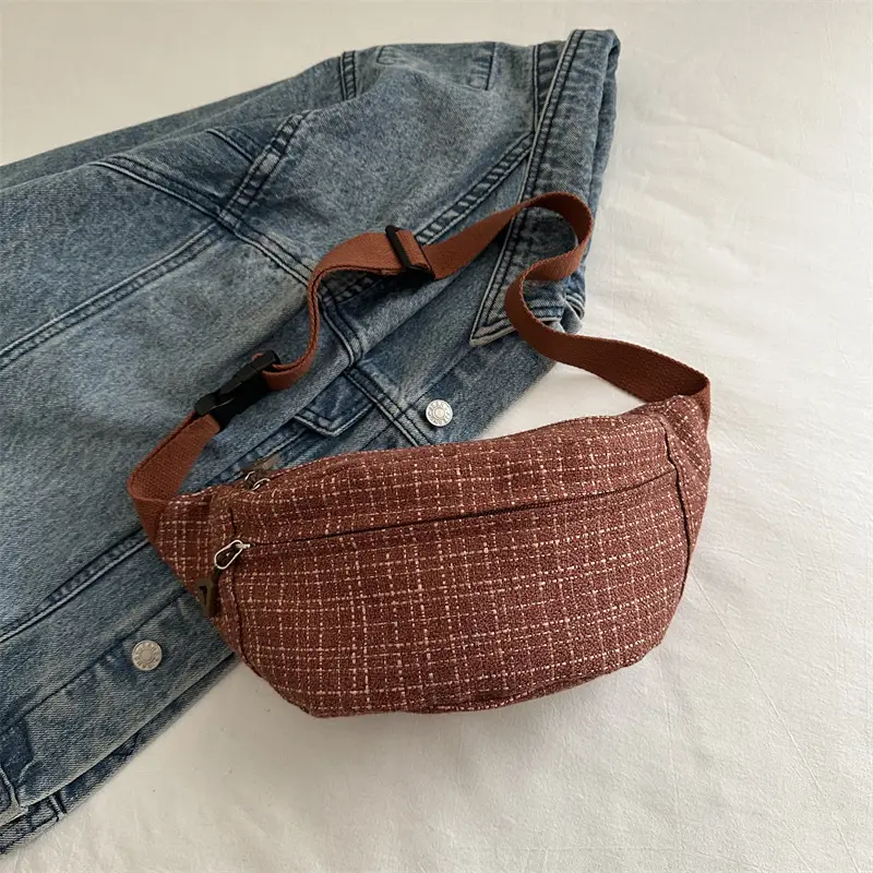 Women's Lightweight Crossbody Chest Bag with Adjustable Strap - Image 3