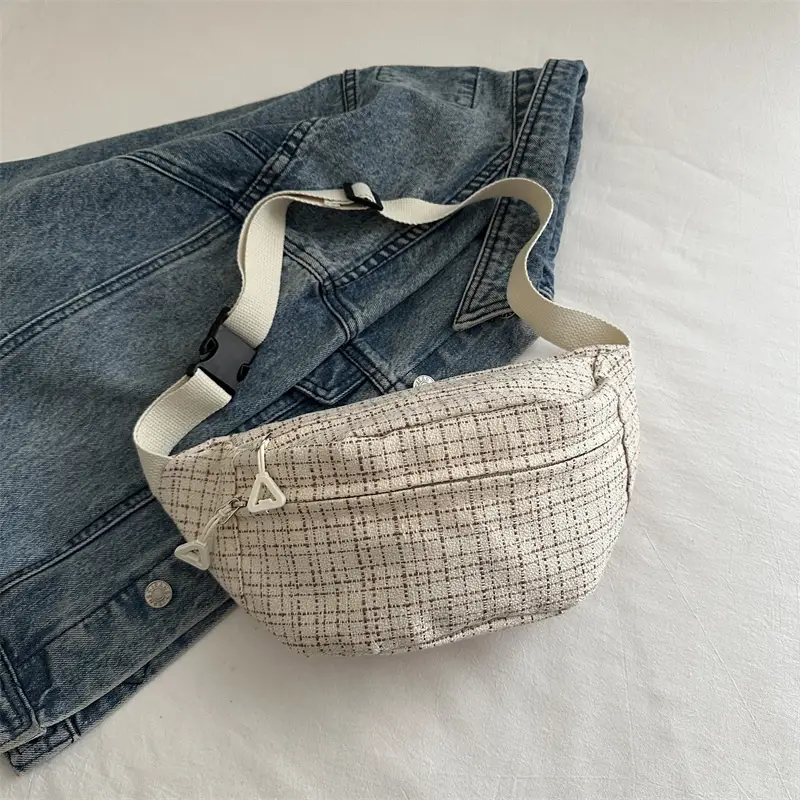 Women's Lightweight Crossbody Chest Bag with Adjustable Strap - Image 6