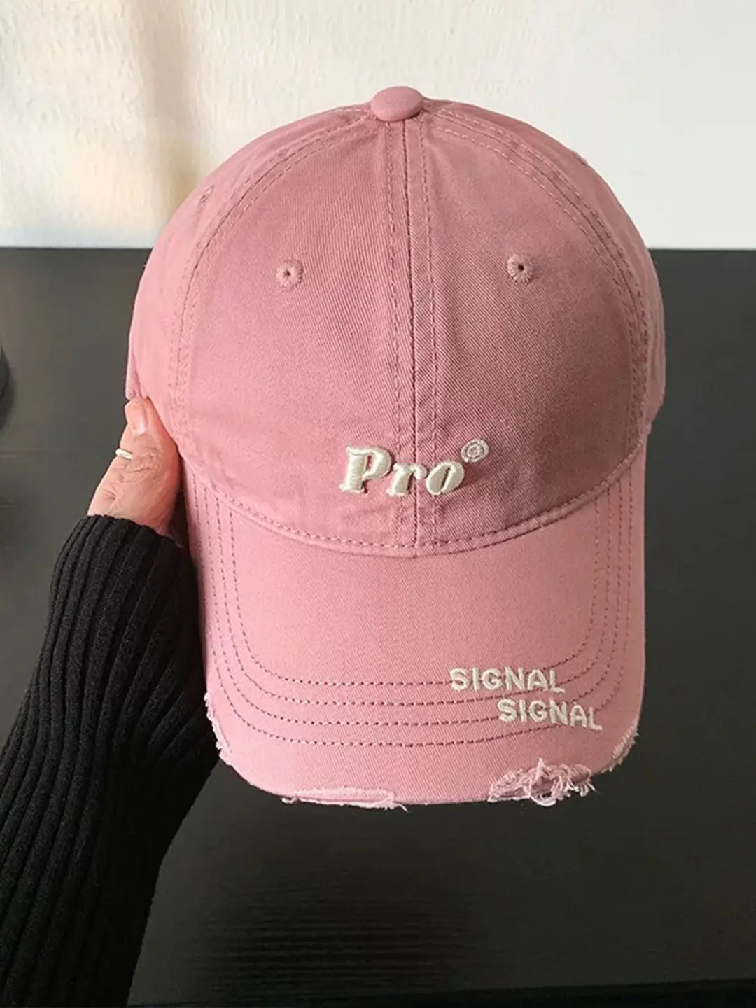 Women Pro Signal Logo Baseball Cap Purple — feature 10