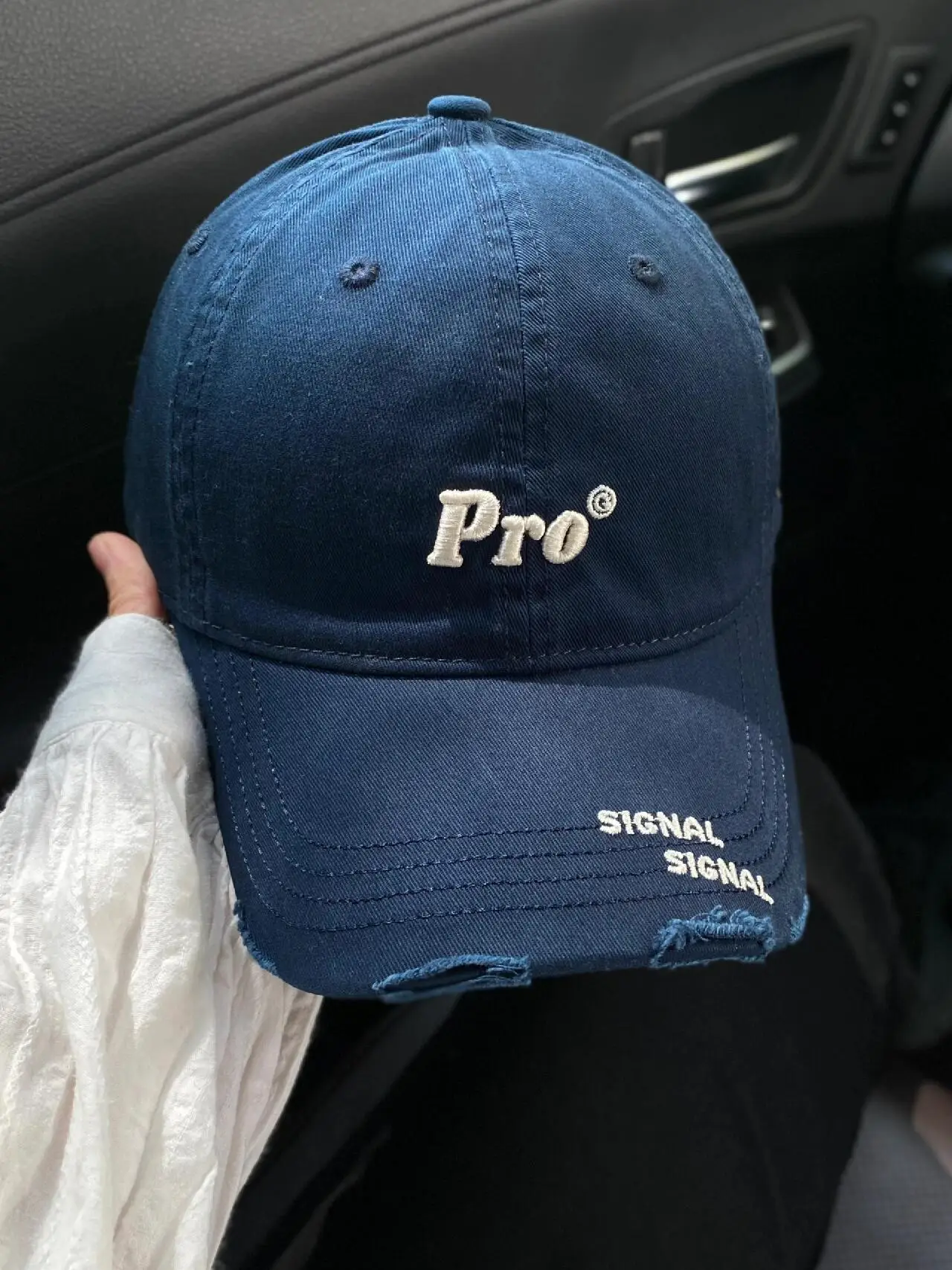 Women Pro Signal Logo Baseball Cap Purple — feature 2