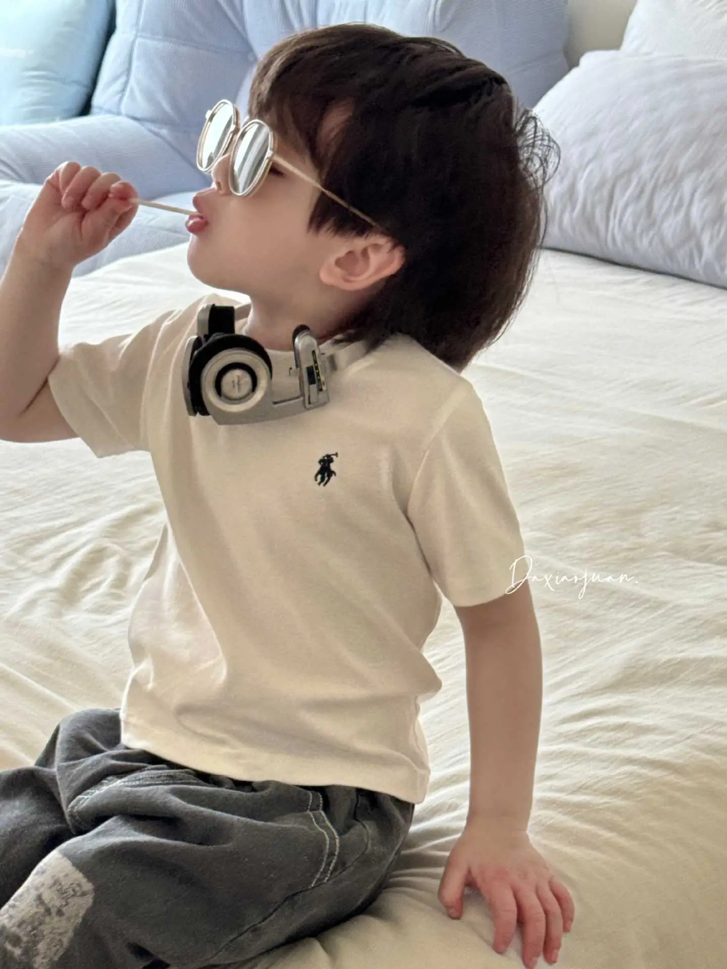 Xia Xin Boys Striped T-Shirt Roll 25 — feature 35