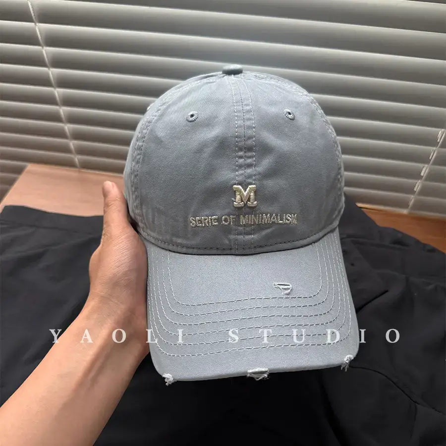 3D Embroidered Baseball Cap for Women Grey 2026 - Image 12