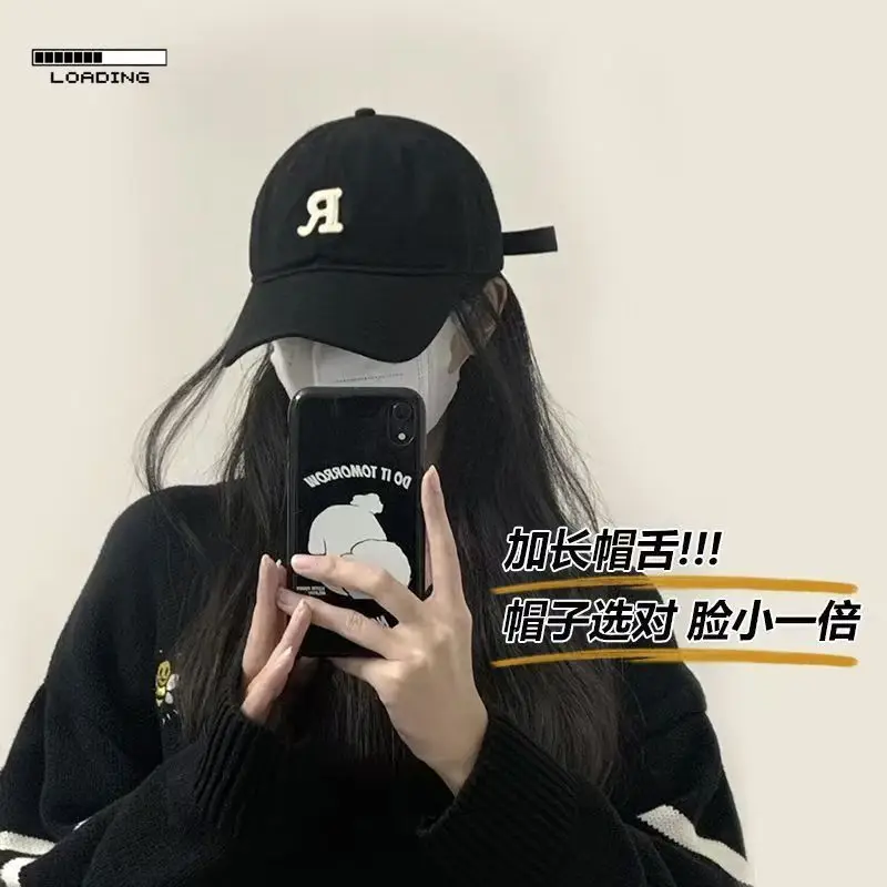 Big Head Hat for Men Black Baseball Cap Showface Small - Image 14