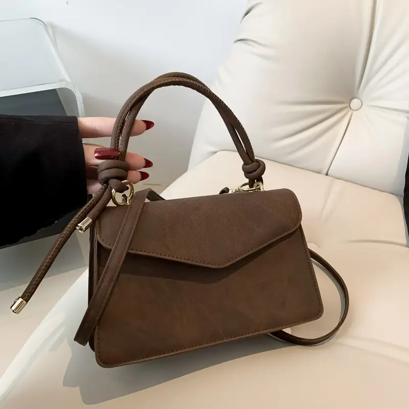 Blue Suede Women's Shoulder Crossbody Bag 2025 - Image 7