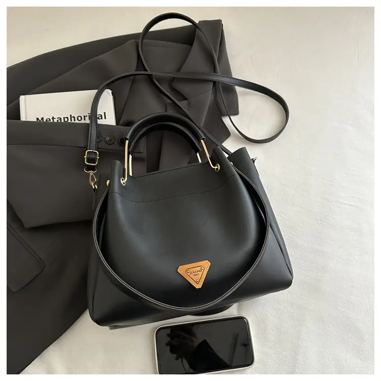 Women's Cream Retro Tote Bag Shoulder Crossbody Large Capacity — feature 16