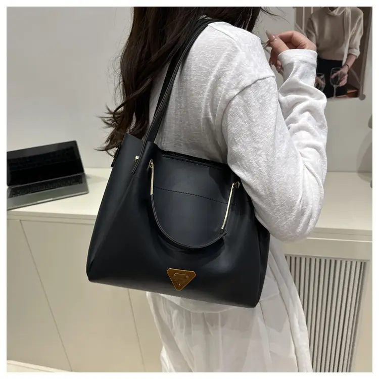Women's Cream Retro Tote Bag Shoulder Crossbody Large Capacity — feature 46