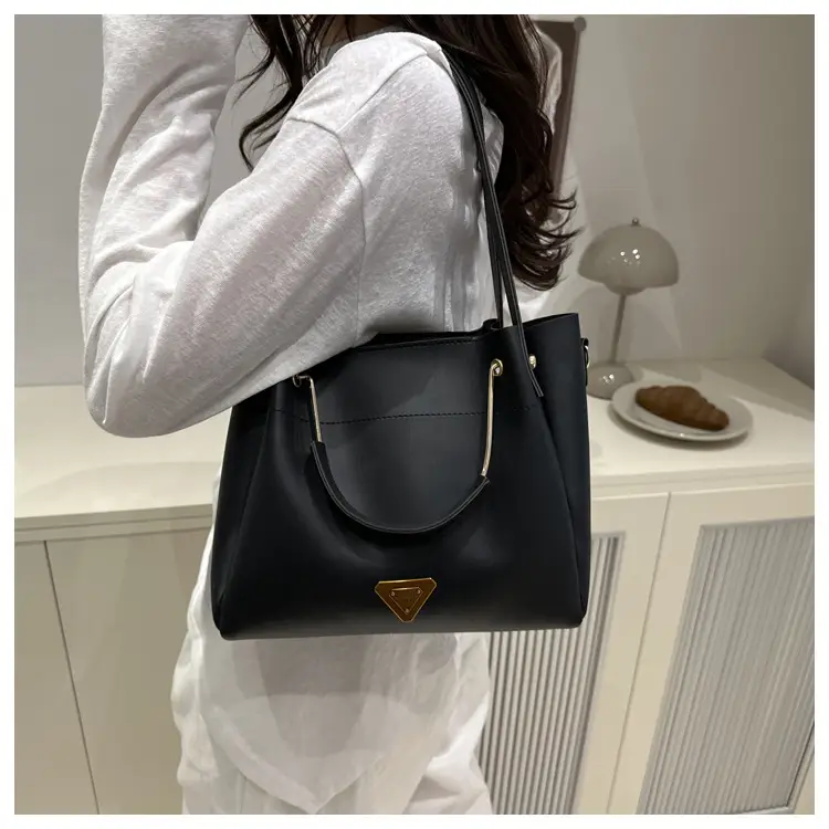 Women's Cream Retro Tote Bag Shoulder Crossbody Large Capacity — feature 48