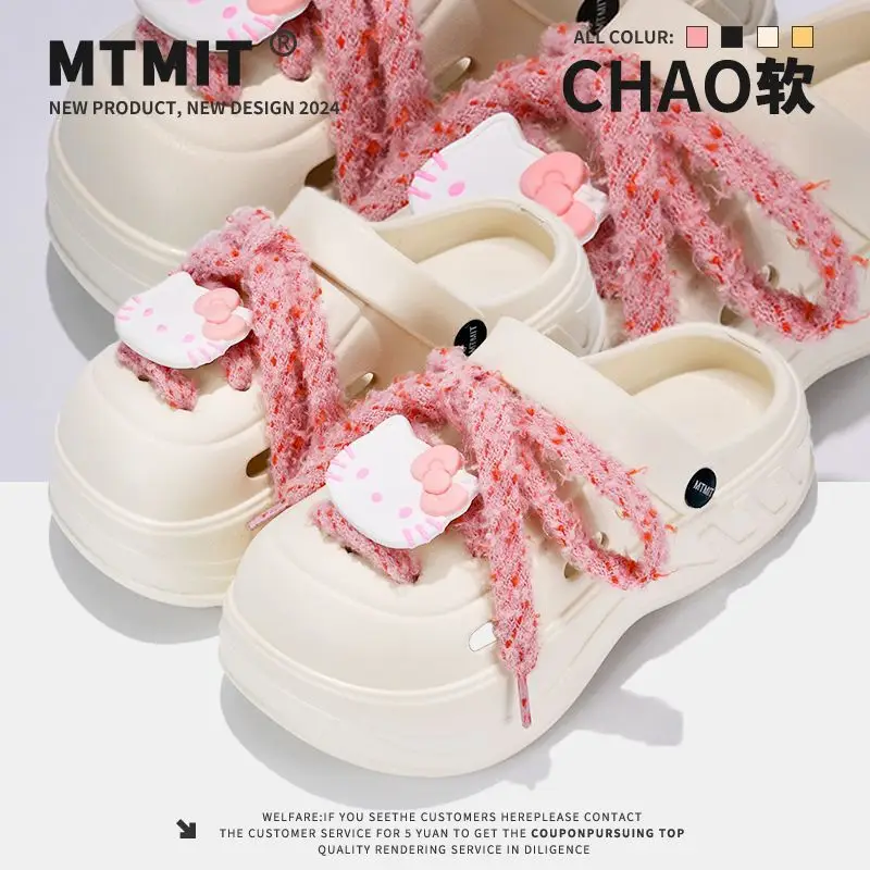 Women Cartoon Toe Clogs Black Summer — feature 22