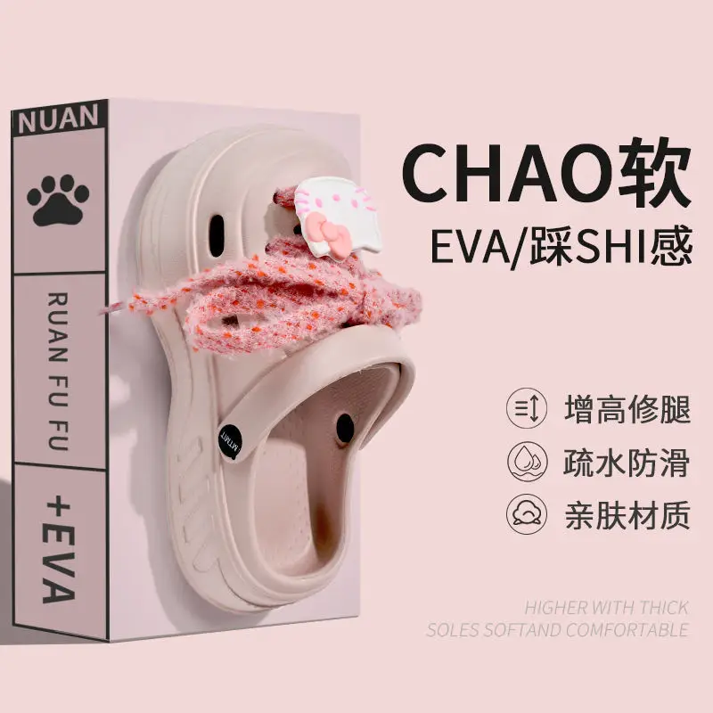 Women Cartoon Toe Clogs Black Summer — feature 31