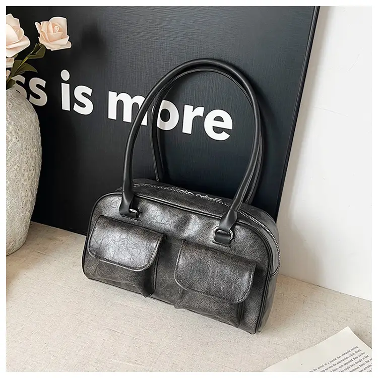 Large Capacity Cross-border Leather Shoulder Bag — feature 14