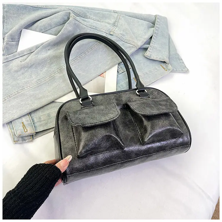 Large Capacity Cross-border Leather Shoulder Bag — feature 18