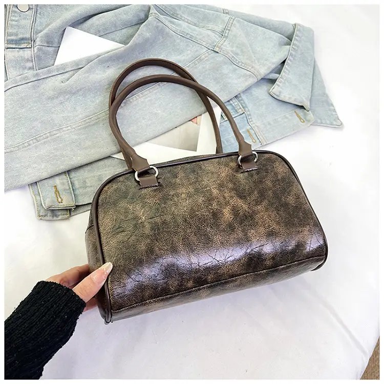 Large Capacity Cross-border Leather Shoulder Bag — feature 21
