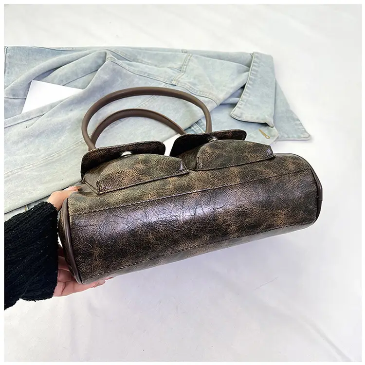 Large Capacity Cross-border Leather Shoulder Bag — feature 23