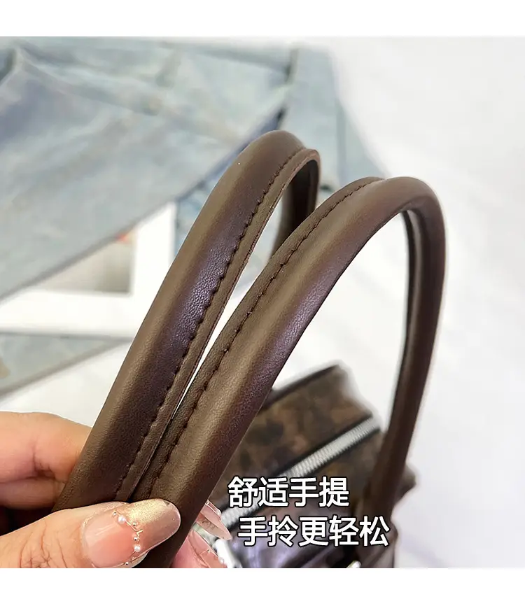 Large Capacity Cross-border Leather Shoulder Bag — feature 7