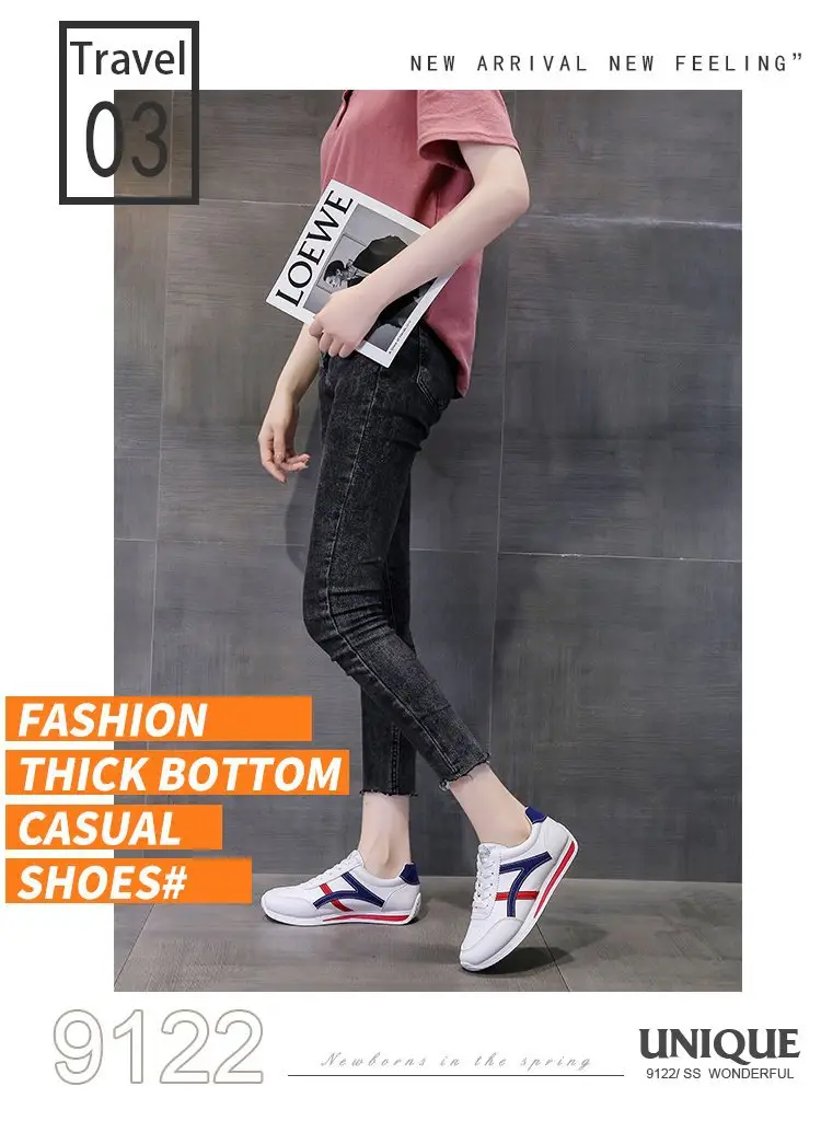 2026 Spring/Summer New Lace-Up Casual Sports Shoes Soft Sole Versatile Forrest Gump Shoes Cross-Border Large Size Student Shoes Running Shoes — feature 2