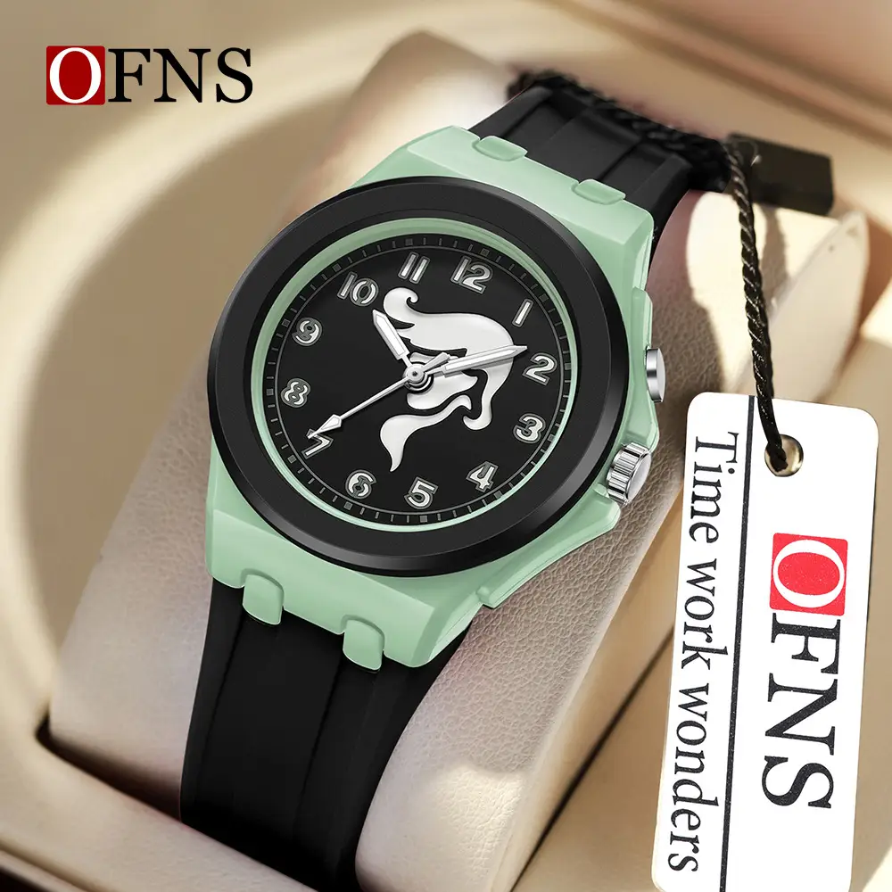 Ofns Twelve Constellation Dial Watch Waterproof Luminous - Image 3