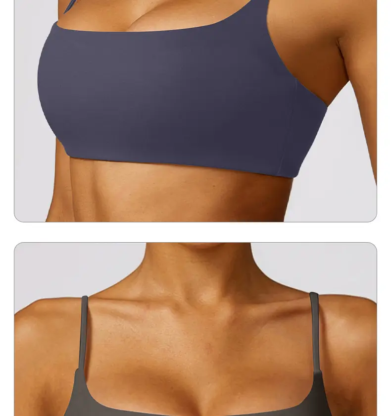 Sports Underwear Women's Beautiful Back Anti-sagging Yoga Outer Wearing Chest Pad Outdoor Running Bra Fitness Yoga Top — feature 20