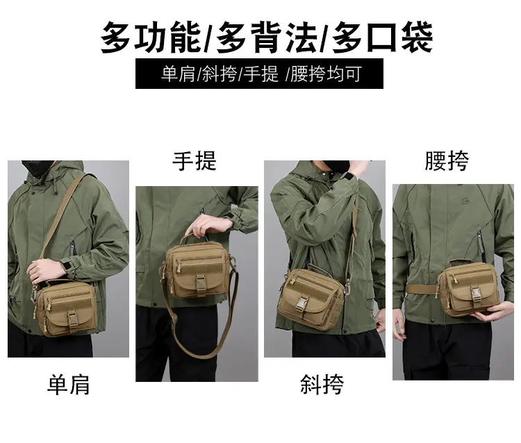 Military Tactical Camo Backpack Multi-Use Outdoor Sports Bag — feature 3
