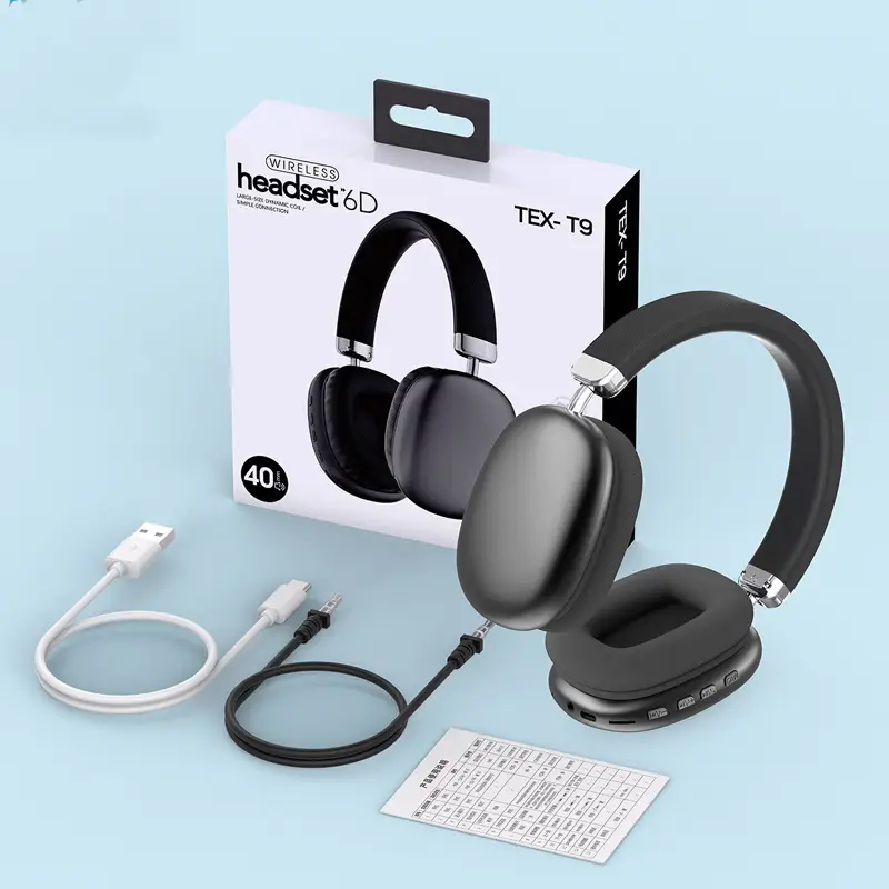 Bluetooth Wireless Headphones Purple Long Lasting No Sound Leakage β feature 24